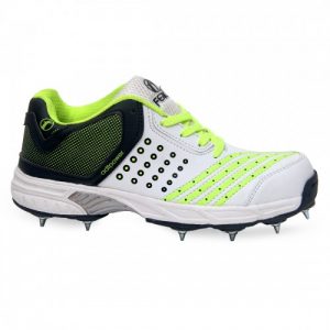 ADF Green Metal Cricket Spikes Shoes